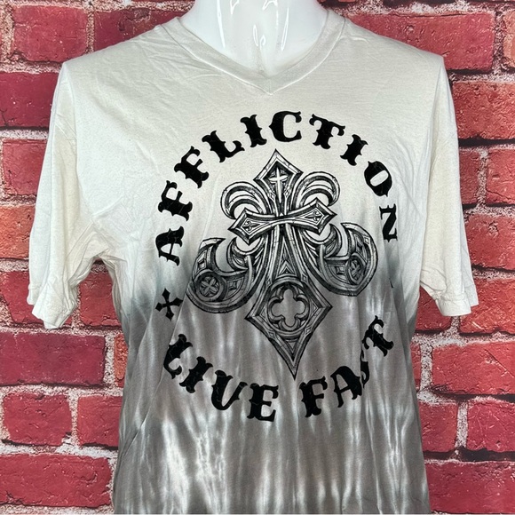 Affliction Men's Short Sleeve Graphic T-shirt -Sizes: 2XL / 3XL- NWT - Picture 2 of 9